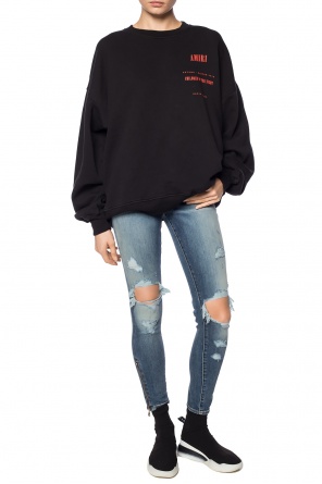 Glitter effect sweatshirt, zdjęcie 2 Glitter effect sweatshirt od Amiri